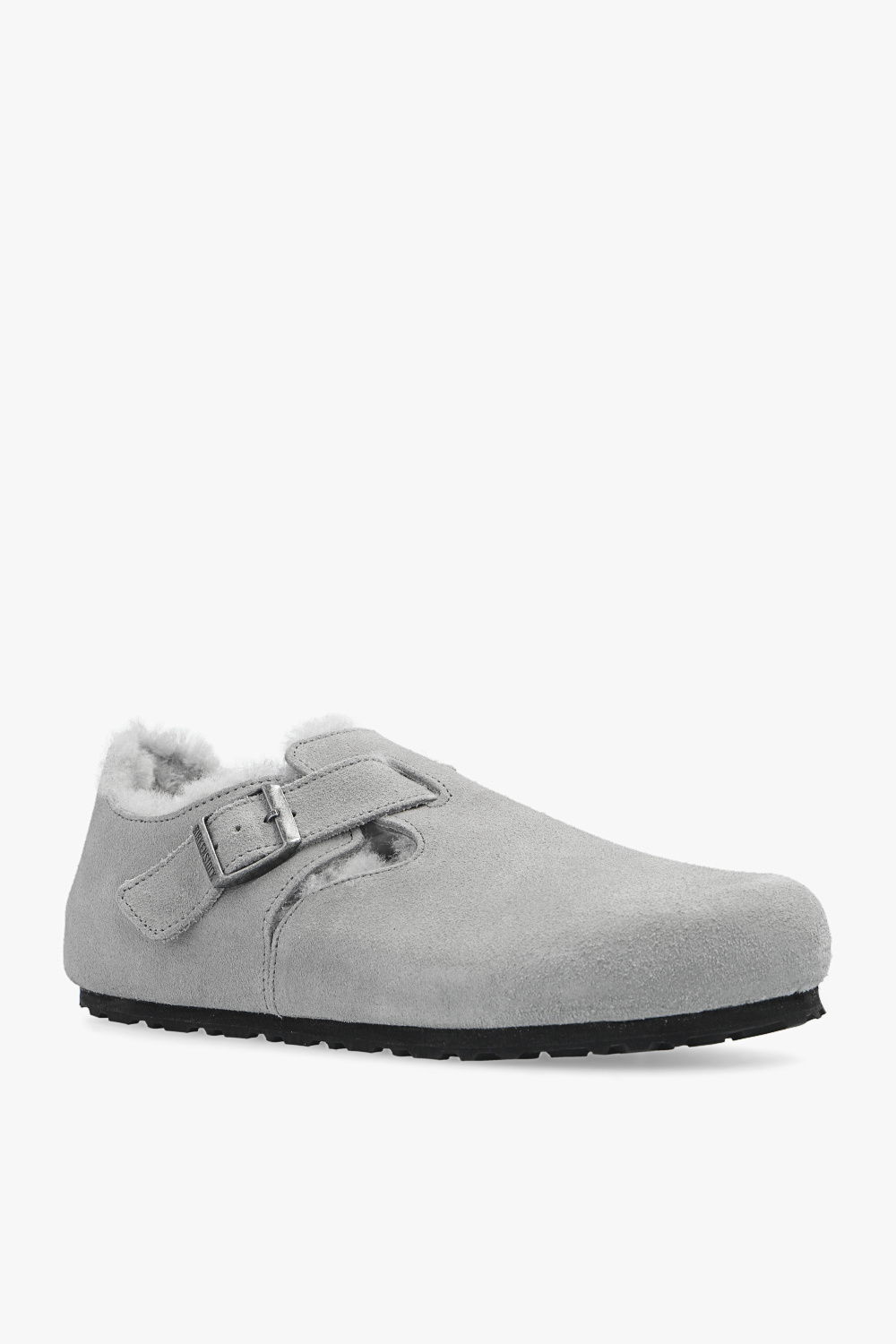 Birkenstock ‘London Shearling’ suede shoes