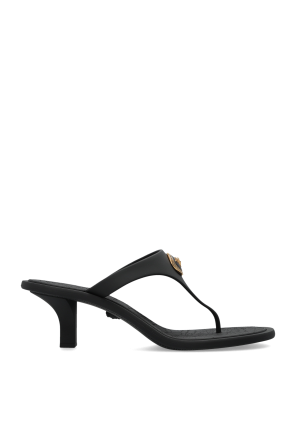 Heeled flip-flops
