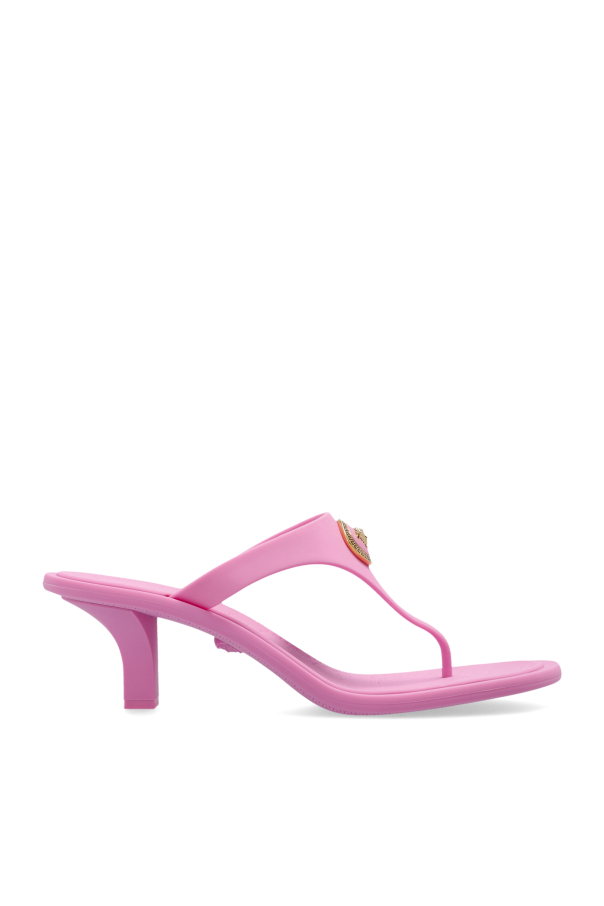 Versace Heeled flip-flops