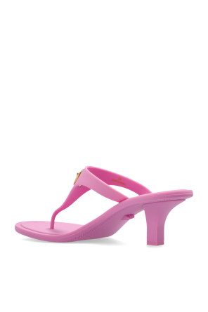 Versace Heeled flip-flops
