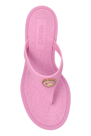 Versace Heeled flip-flops