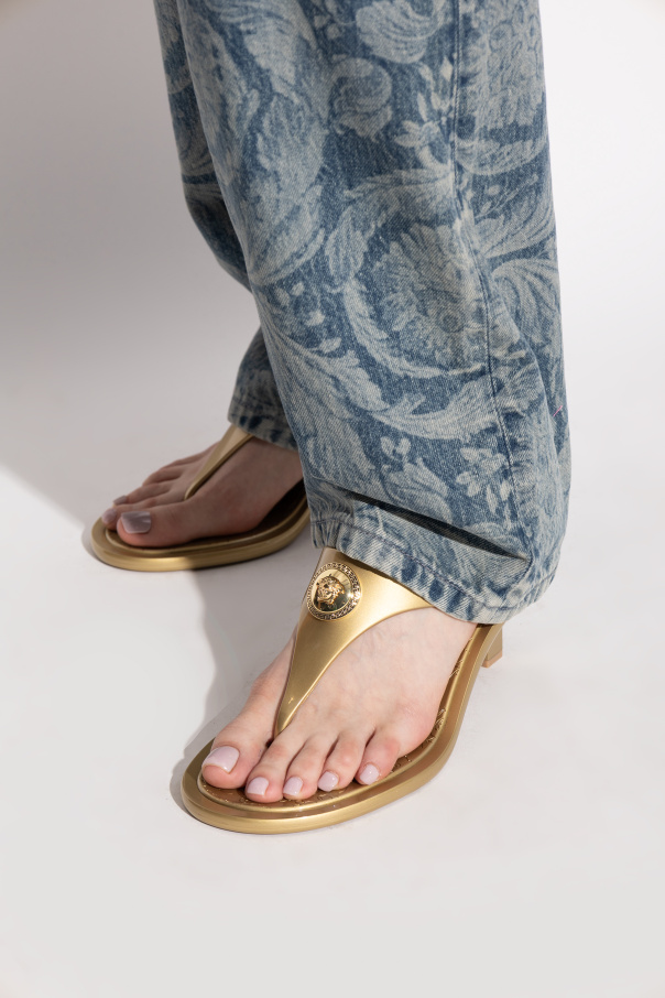 Versace Zehensandalen mit Absatz