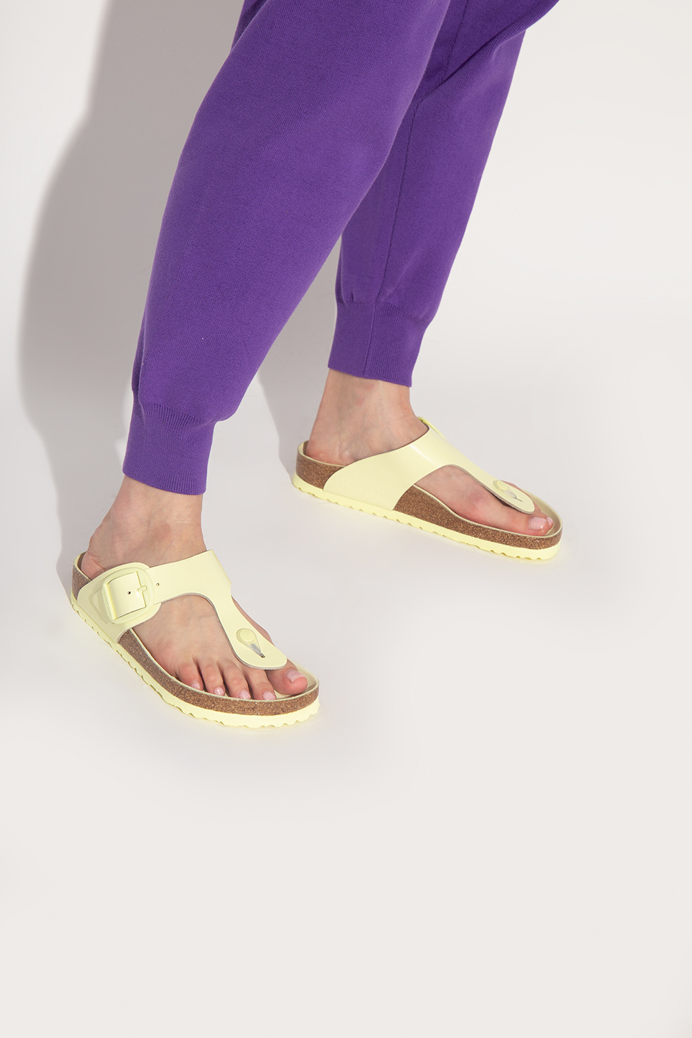 Birkenstock ‘Gizeh Big Buckle’ slides