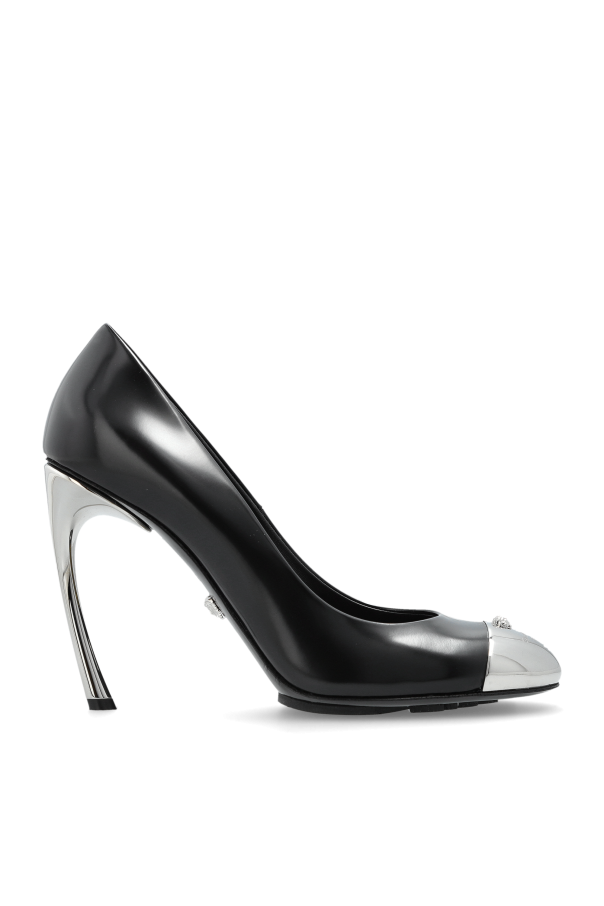 Leather heeled shoes, zdjęcie 1 Leather heeled shoes od Versace