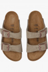 Birkenstock Kids GREY ‘Arizona’ slides