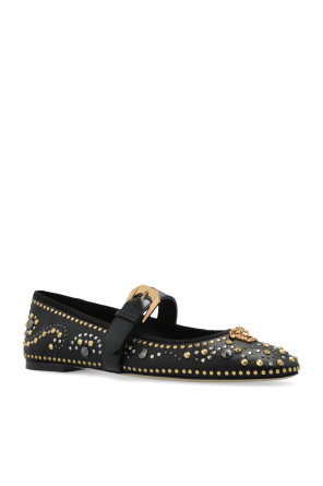 Versace Bailarinas con apliques