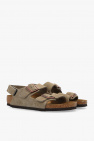 Birkenstock Kids GREY ‘Milano’ sandals
