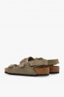 Birkenstock Kids GREY ‘Milano’ sandals