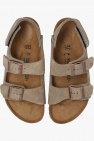 Birkenstock Kids GREY ‘Milano’ sandals
