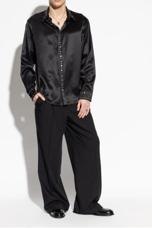 Versace Leather "loafers" shoes