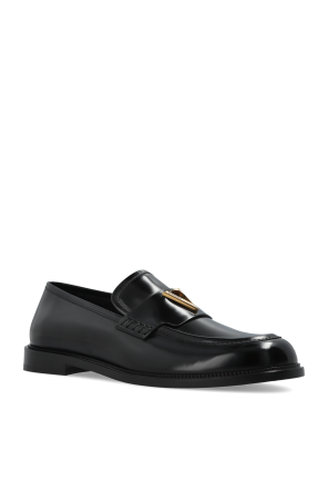 Versace Leather "loafers" shoes