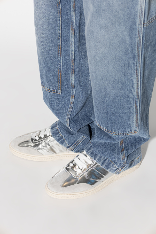 Versace Ténis desportivos com logótipo