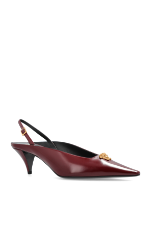 Versace Leather heeled shoes