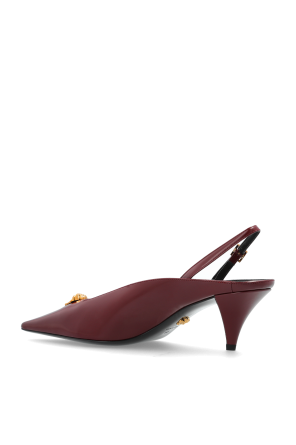 Versace Leather heeled shoes