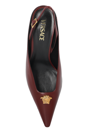Versace Leather heeled shoes