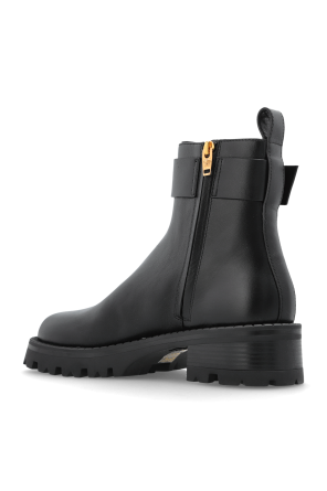 Versace Lederstiefeletten