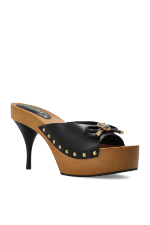 Versace Plateausandalen „Opera Bow“