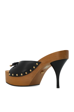 Versace Plateausandalen „Opera Bow“