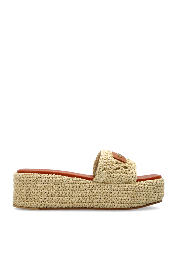 Platform slides od Versace