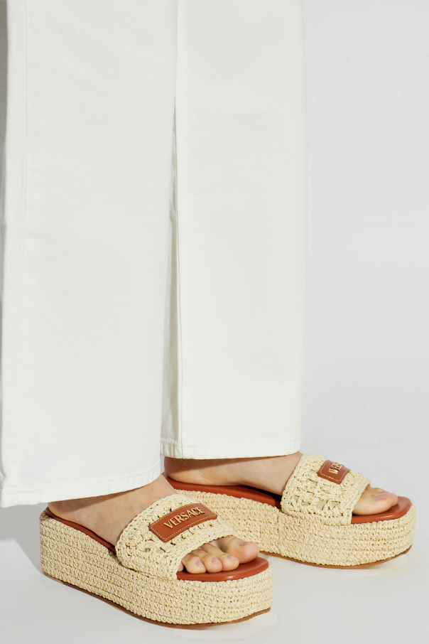 Versace Plateausandalen