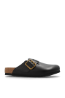 Birkenstock BLACK ‘Boston Bold Gap’ slides