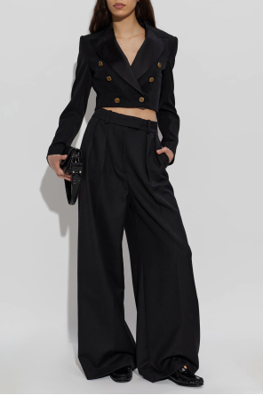 Versace Leather loafers with Medusa head