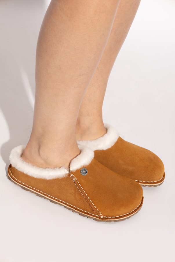 Birkenstock 'Zermatt Premium Suede' slides