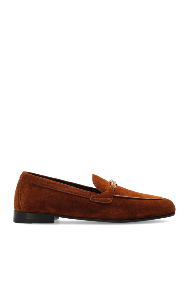 Suede loafers od Versace