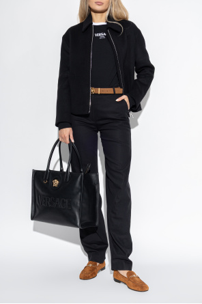 Versace Suede loafers