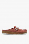 Birkenstock ‘Buckley’ suede slides