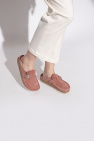 Birkenstock ‘Buckley’ suede slides