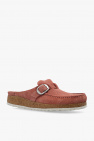 Birkenstock ‘Buckley’ suede slides