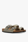 Birkenstock Kids beige ‘Arizona’ slides
