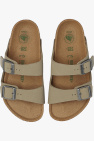 Birkenstock Kids beige ‘Arizona’ slides