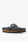 Birkenstock ‘Buckley’ suede slides