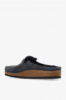 Birkenstock ‘Buckley’ suede slides