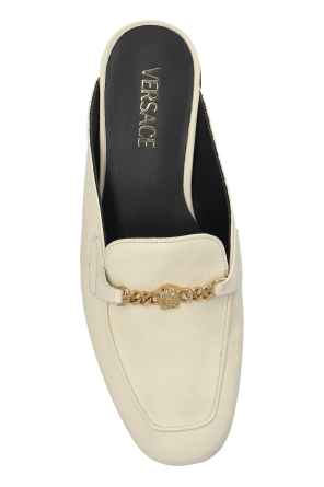 Versace Leather shoes with Medusa head