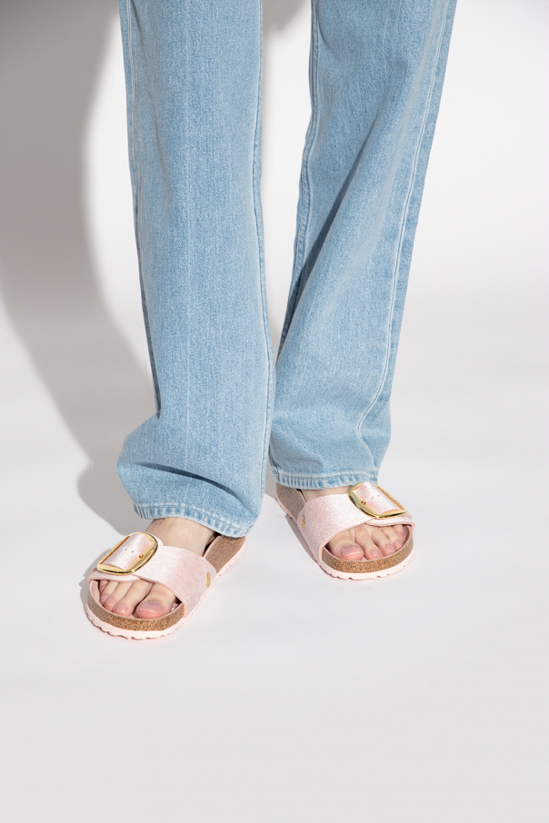 Birkenstock ‘Madrid Big Buckle Rivet’ slides