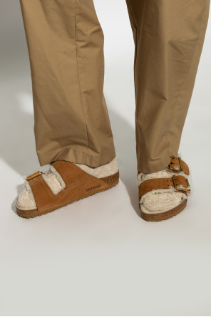 Klapki `arizona bold shearling` od Birkenstock