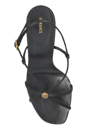 Versace Satin high-heeled sandals `Valentina`