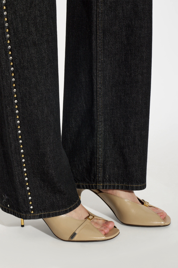 Versace Heeled mules "Nyx"