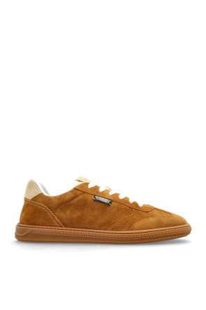 "Greca" suede sneakers