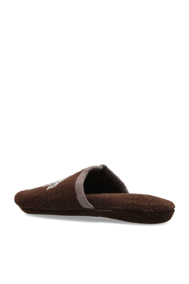 Versace Home Cotton slides with Medusa head
