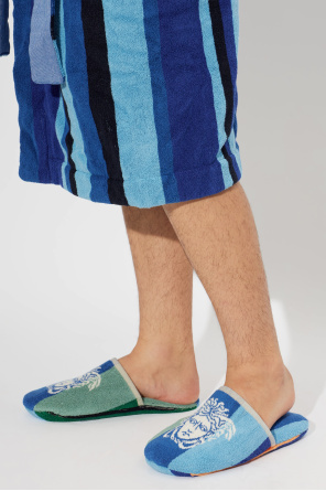 Versace Home Cotton terry slippers