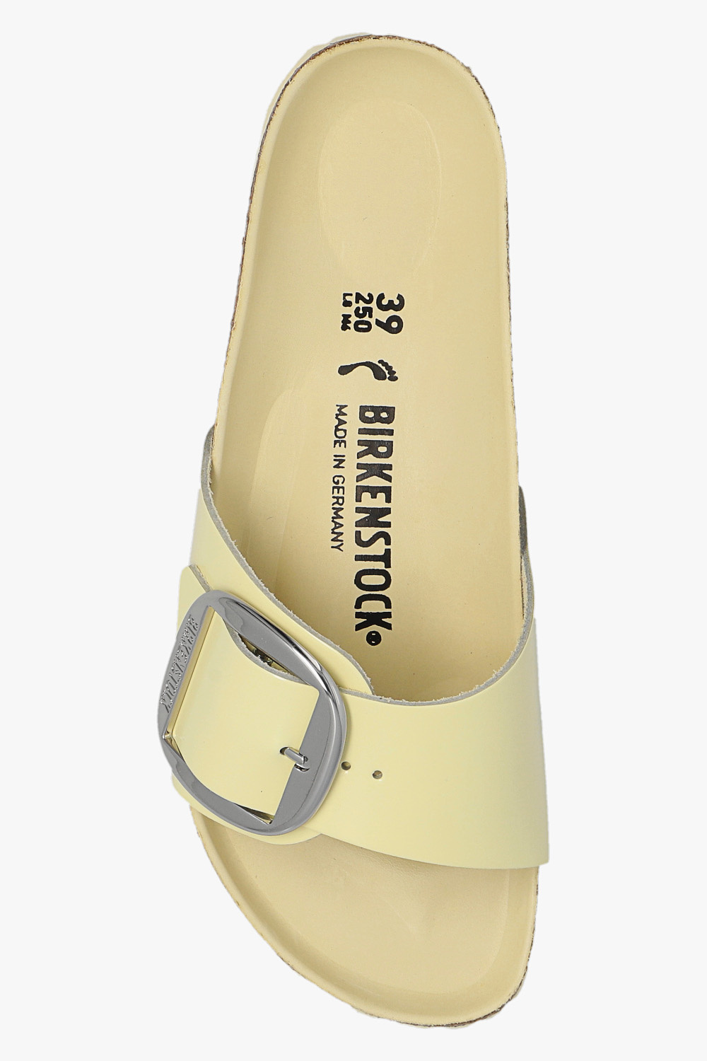 Birkenstock ‘Madrid Big Buckle’ Slides Women's Cream | Vitkac