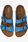 Birkenstock Kids BLUE ‘Arizona Rivet’ slides