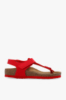 Gabriela Hearst colour-block open toe sandals Brown