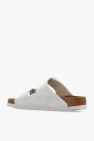 Birkenstock cream ‘Arizona’ slides