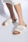 Birkenstock cream ‘Kyoto’ slides