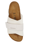 Birkenstock cream ‘Kyoto’ slides